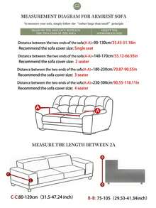 1PC Fleece Sofa Cover [Each Size Comes With One Pillowcase]Pet-Proof, Stain-Resistant, Decorative, Suitable For Sofa, Living Room, Bedroom, Dining Room, All Seasons, Various Occasions - Dark Grey - View 2