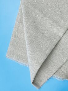 Beige Faux Linen Fabric 50*150cm, Embroidered Cross Stitch Faux Linen Fabric, Natural Linen Texture DIY Handmade Fabric, Adult Beginner Needlework Sewing Home Decor Material - 50*150cm - View 5