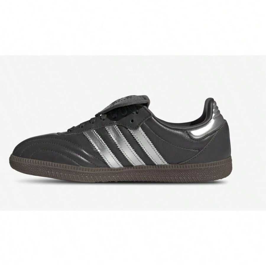 Adidas Samba Wmns Og JP6144 Brown/Silver | Retro Heritage Style, Timeless Silhouette - 銀灰色 - 查看 1