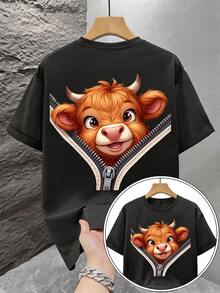Camisetas de hombre - Negro - Ver 4