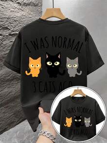 Camisetas de hombre - Negro - Ver 4