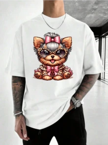Men T-Shirts - White - View 2