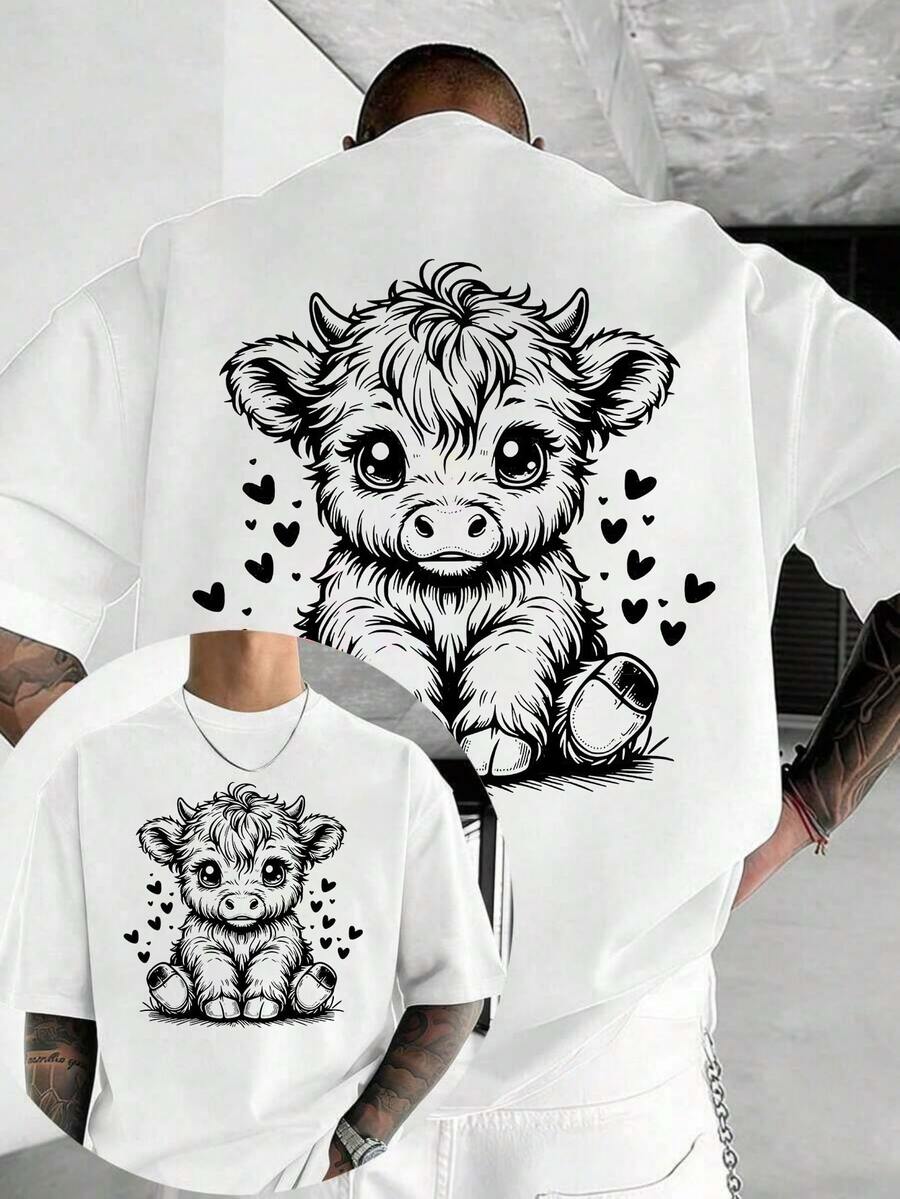 Camisetas masculinas - Branco - Ver 1