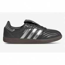 Adidas Samba Wmns Og JP6144 Brown/Silver | Retro Heritage Style, Timeless Silhouette - 銀灰色 - 查看 2