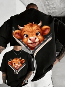 Camisetas de hombre - Negro - Ver 6