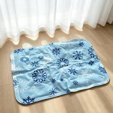 Extra-Large Pet Cooling Pad - Super Soft Sweat-Absorbing Surface | Instant Cooling Throughout The Day For Comfort | Keep Your Pet Cool All Summer! - Suitable For Small, Medium And Large Cats And Dogs - Multicolor - View 13
