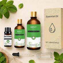 10ml/30ml 100%純淨薄荷精油 | 清新持久香氣，水溶性。適用於香氛擴香機、加濕器、汽車香氛、蠟燭、按摩、沐浴與護膚 - 薄荷 - 查看 8