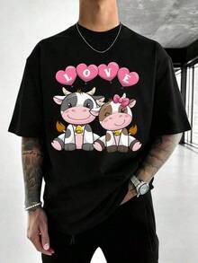 Camisetas de hombre - Negro - Ver 2