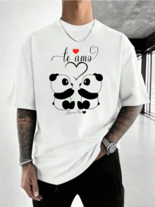 Men T-Shirts - 白色 - 查看 2