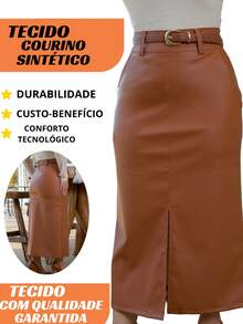 Women's Long Skirt, Godet Skirt, Women's Clothing, Evangelical Fashion, Comfortable - 酒紅色 - 查看 8
