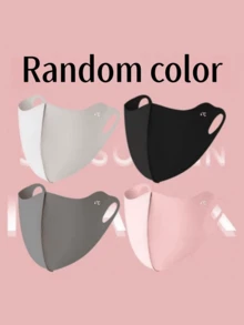 1pc/2pcs/5pcs Ice Silk UV Protection Face Mask, Women Sun Protection Breathable Face Cover, Summer Cycling Sun Shielding Mask, Transparent Eye ProtectionSun Protection Essentials In Summer - Multicolor - View 13