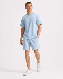 Nike Sportswear Club 純棉舒適休閒刺繡T卹 男款 - 淺藍色 - 查看 8