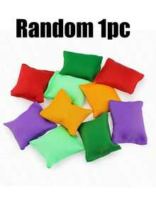 1/5/10pcs Nylon Bean Bags, Entertainment Props, Large Capacity Colorful Bean Bags, Small Size, Suitable For Throwing, Ideal For Holiday Parties, Entertainment Activities, Outdoor Sports And Fitness, Multi-Functional Outdoor Entertainment Use - A - View 12