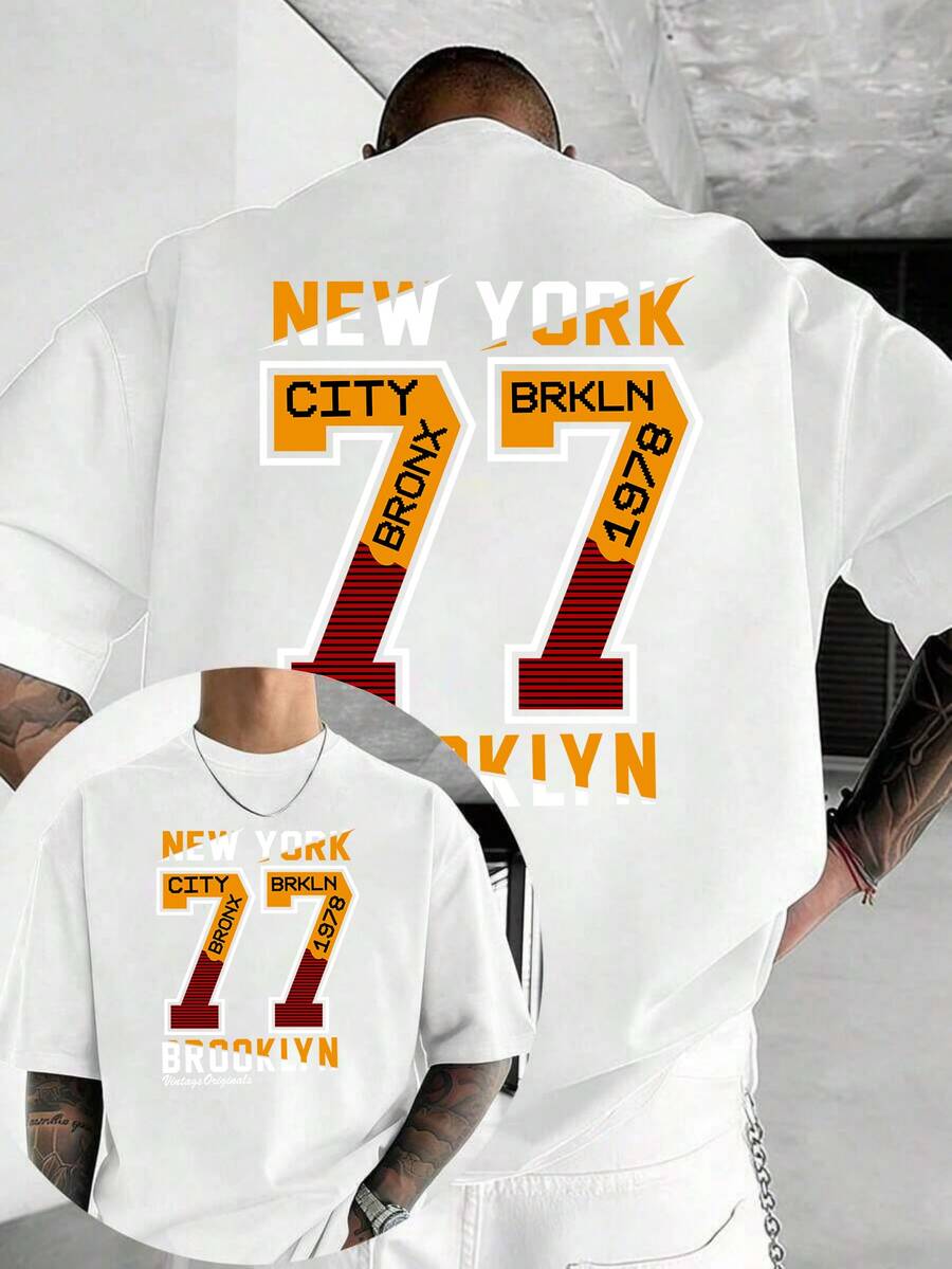 T-Shirts für Herren - Weiss - Übersicht 1