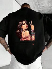 Men T-Shirts - Black - View 3