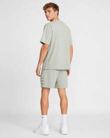 Nike 純色品牌Logo印套頭短袖T卹 男款 淺綠色 - 薄荷綠 - 查看 10