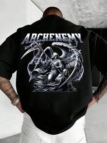 Camisetas de hombre - Negro - Ver 3