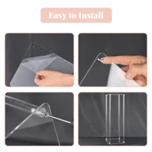 Acrylic Flower Pot Stand, Suitable For Birthday Party, Wedding, Celebration Decoration, Flower Storage And Display. - Transparent - View 7