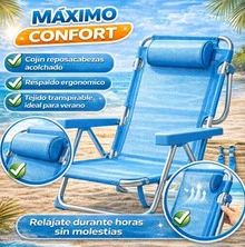 Beach Chairs - Blue - View 4