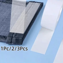 1Pc/2/3Pcs Hemming Tape For Pants, No-Sew Hemming Strip For Pants And Sleeves, Double-Sided Self-Adhesive Hemming Tape For Shortening Pants And Curtains - Multicolor - View 2