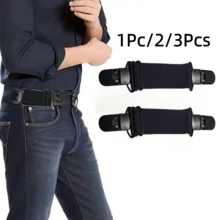 1Pc/2/3Pcs Adjustable Invisible Belt, No-Button Elastic Waistband, Convenient Jeans Waist Tightener, No-Bulge Waist Adjustment Strap, Comfortable And Non-Constricting - Multicolor - View 11