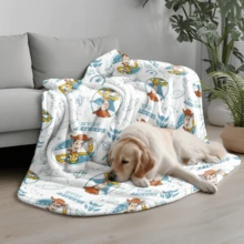 1PC Colorful Hoodie, Buzz Lightyear, Toy Story, Disney All-Star Theme Flannel Printed Blanket, Air Conditioner Cover Blanket - 100% Polyester Knitted Quilted Blanket, Digital Print - Comfortable Bedding Suitable For All Seasons, Perfect For Napping, Camping, Travel - Ideal Gift For Friends And Family, Cozy Flannel Blanket - Multiple Sizes Available, Ultra Soft, Suitable For Sofa/Bed, All-Season Essential, Perfect For Daily Relaxation On The Sofa - Multicolor - View 5