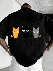 Camisetas de hombre - Negro - Ver 3