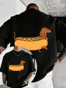 Camisetas de hombre - Negro - Ver 6