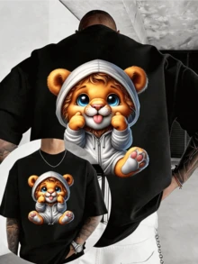 Camisetas de hombre - Negro - Ver 6