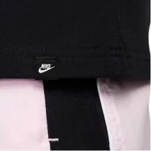 Nike Sportswear Logo字母刺繡圓領寬鬆短袖T卹 男款 黑色 - 黑色 - 查看 6