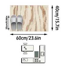 1pc Floor Mat/Rug (Rug, Carpet, Area Rug, Bath Mat, Bath Rug, Door Mat), Italian Modern Luxury High-End Abstract Texture Minimalist Art - Soft Faux Cashmere Rug, Bathroom, Kitchen, Doorway, Hallway, Bedside, Living Room, Bedroom, Etc., All-Season Machine Washable Floor Mat, Home Decor - Multicolor - View 15
