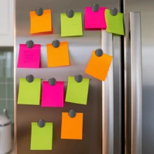 5/10/15/20/30Pcs Strong Self-Adhesive MagneticRound Magnet Sticker For Refrigerator - Multiple Styles - View 5