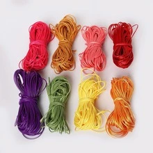 1.5mm Colorful Korean Wax Cord Wax Rope Necklace Bracelet Cord Leather Rope DIY Handmade Braided Rope 11 Colors Mixed 1m Pack - 11pcs - View 2
