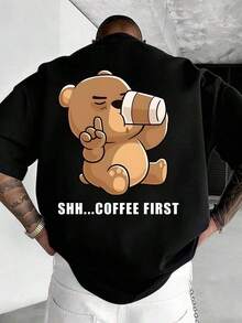 Men T-Shirts - Black - View 3