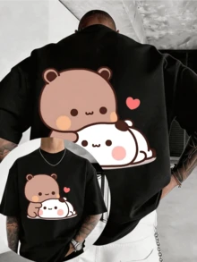Camisetas de hombre - Negro - Ver 6