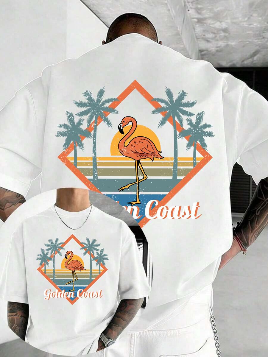 Men T-Shirts - White - View 1