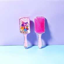 Hasbro Brosse à cheveux de massage avec coussinet fille de dessin animé mignonne, peigne démêlant antidérapant, cadeau d'anniversaire pour femmes et filles - Voir 15