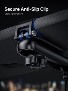Soporte universal para teléfono en el parasol del coche, soporte de navegación de vista directa para vehículo - A - Ver 4