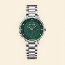 Seiko Women's Quartz Stone Watch Diamond Casual Simple Summer Watch Crystal Glass Dial - one-size - View 12