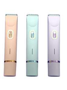 女士电动剃毛器，比基尼修剪器，IPX7级防水电动剃须刀，干湿两用防水电动剃毛器，陶瓷刀片设计，快速去除身体多个部位的毛发，400mAh USB充电双头脱毛器，无痛修剪私密部位、腿部、手臂、面部、腋下和腿部的毛发，便携式多功能剃毛器，男女皆宜的最佳礼物，万圣节和圣诞节礼物 - 彩色 - 查看 11
