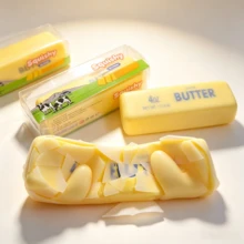 Crispy Shell Butter Stick Squishy Toy, Crunchy Sound Soft Squeeze Stress Relief Fingertip Toy, Cute Yellow Anti-Stress Hand Toy, Office Desk Relaxation Gift, Butter Squishy, Butter Squishy, Butter, Anti-Stress Toy, Squeeze, Squishy Toy, Squishy, Softest Squishy - Multicolor - View 6