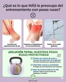 kettlebell 6kg morado - Lila Púrpura - Ver 3