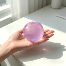 Malleable Slow Rebound Coconut Oil Transparent Pearlescent Soft Squeeze Ball, Slow Rebound Stress Relief Toy, Relieves Anxiety And Tension For Children And Adults, Easter Halloween Christmas Birthday Party Gift Bag Filler, Soft Squishy Toy - Multicolor - View 5