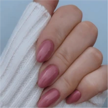 COSMI MILANO Made In The UK. One 8ml Nail Polish With A Moisturizing And Nourishing Treatment And A Professional Salon Gloss Finish. With A Glossy Glass Effect, Natural Clear Gel, Long Lasting, Quick Drying For Elegant And Professional Nail Care. - LONDON BRICK 215 - 查看 3