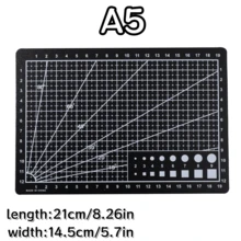1.4mm Thick Colorful Cutting Mat, Suitable For A3 And A5 Size Paper, Art Carving Board Designed For Handmade Stickers, Carving And Other Uses, Especially For Carving Exam Tools, Waterproof And Durable For Various Craft Projects - Multicolor - View 15