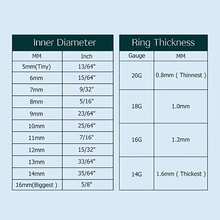 20G(0.8mm)/18G(1.0mm) 8mm 馬蹄形寶石鼻環 附球形固定器 - 銀色 - 查看 6