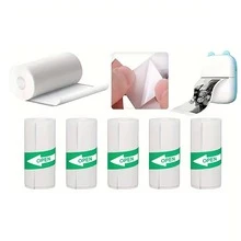 3/5/10 Rolls Children's Camera Adhesive Thermal Paper, Children's Camera Colored Adhesive Replacement Paper, Children's Camera Adhesive Roll Paper, Children's Camera Paper, Inkless Paper - Easy To Replace - Self-adhesive - View 12