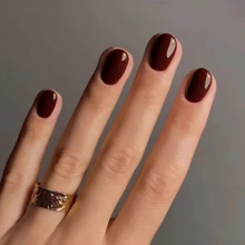 COSMI MILANO Made In The UK. One 8ml Nail Polish With A Moisturizing And Nourishing Treatment And A Professional Salon Gloss Finish. With A Glossy Glass Effect, Natural Clear Gel, Long Lasting, Quick Drying For Elegant And Professional Nail Care. - PORPORA 228 - 查看 3