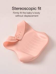 1/2 peças Babas de Silicone para Bebé - Macias, Ajustáveis, Resistentes a Fervura, Portáteis, Design de Animal de Desenho Animado, Adequadas para Uso Diário, Passeios e Alimentação - Multicolorido - Ver 5
