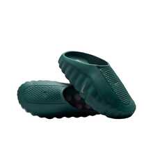 Nike Mind 001 Mineral Slate Komfort Passform Geschlossene Zehen Pantoffeln Herren Grün - HQ4307-300 - Übersicht 2